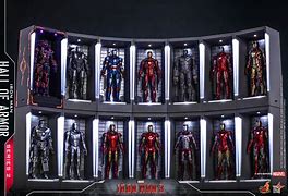 Image result for Toys and Games Iron Man Hall of Armor