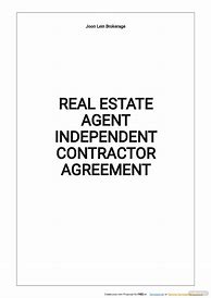 Image result for Contractor Agreement Template