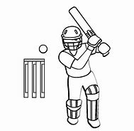 Image result for MS Dhoni Cricket Player Drawing