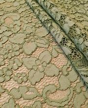 Image result for Green Lace Fabric