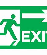 Image result for Emergency Exit Signs Clip Art