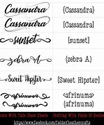 Image result for Script Fonts with Glyphs
