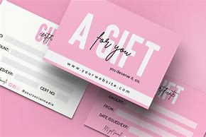 Image result for Gift Card Front and Back