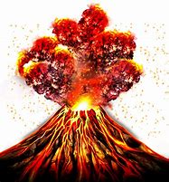 Image result for Volcano Artwork
