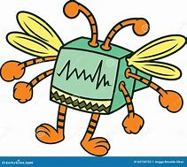 Image result for Computer Bug Drawing