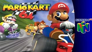 Image result for Mario Kart 64 Game