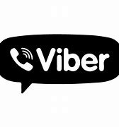 Image result for Viber Logo Black and White