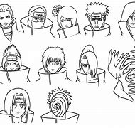 Image result for Naruto All Akatsuki Members