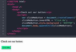 Image result for How to Make a Button in JavaScript