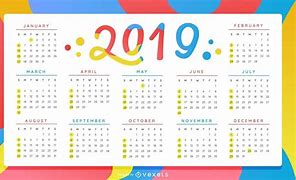 Image result for Calendario 2019