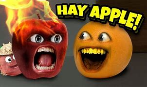 Image result for Annoying Orange Little Apple