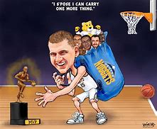 Image result for 6 NBA Championship Cartoon