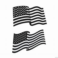 Image result for Black and Gray American Flag SVG