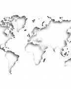 Image result for World Map Grey PNG