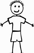 Image result for Stick Figure Man Long Hair