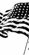 Image result for Black and White American Flag Art