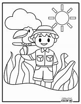 Image result for Zookeeper Coloring Page