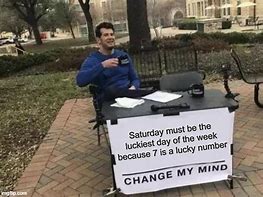 Image result for Lucky Number 7 Meme