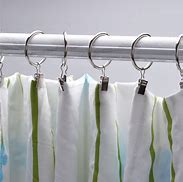 Image result for Clip Shower Curtain Rings
