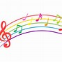 Image result for Rainbow with Music Notes