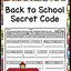 Image result for Secret Code Worksheets