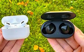 Image result for AirPods vs Samsung Buds