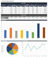 Image result for Monthly Sales Goal Tracking Chart Excel