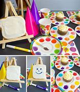 Image result for Art Birthday Party Food Ideas