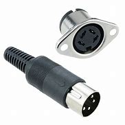 Image result for 4 Pin Din Power Connector