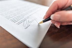 Image result for Signing of Contract