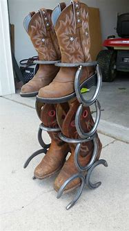 Image result for Cowboy Boot Storage Rack