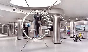 Image result for Futuristic Store Exterior Concept