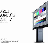 Image result for What is the largest TV ever?