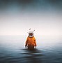 Image result for Astronaut Swimming in Galaxy Ocean