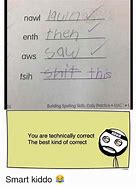 Image result for Technically Correct Meme