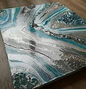 Image result for Resin Pour On Glass