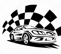 Image result for Silhouette of Indy Car with Driver Racing Logo