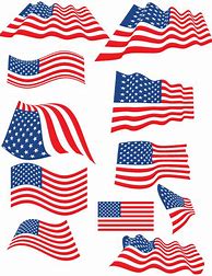 Image result for Wavy American Flag