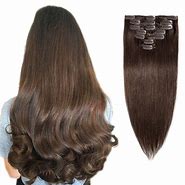 Image result for Extension Hair Clips Human Hair