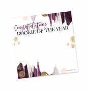 Image result for Rookie of the Year Template