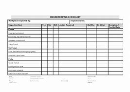 Image result for 5S Housekeeping Checklist