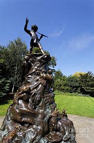 Image result for Peter Pan Statue