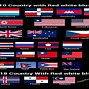 Image result for Countries Flags with Red and Blue