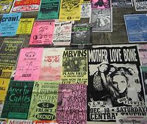 Image result for Band Posters On Wall