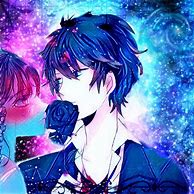 Image result for Galaxy Hair Anime Boy