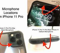 Image result for iPhone 11 Mic Location