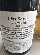 Image result for Clos Saron Pinot Noir Home