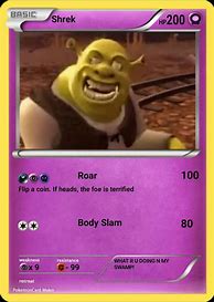 Image result for Shrek Pokemon Card Legendary