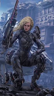 Image result for Sci-Fi Woman Soldier