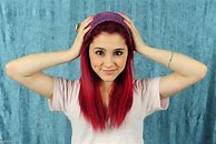 Image result for Ariana Grande Red Hair Teeth